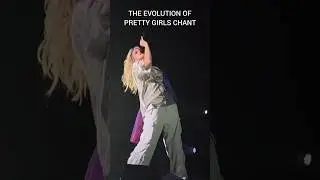 the evolution of rene&eacute; rapp's pretty girls chant #rene&eacute;rapp #prettygirls