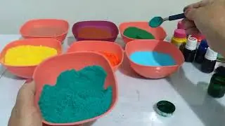 COMO FAZER AREIA COLORIDA fácil e simples!