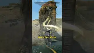 This Shield Makes Enemies Disappear! #gaming #skyrim #shorts