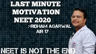 LAST MINUTE MOTIVATION|NEET 2020
