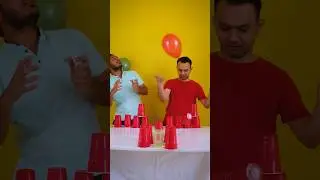 Glass Pyramid Challenge! #games #challenge