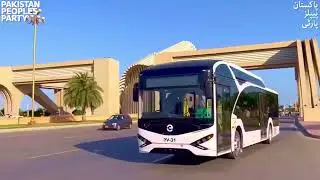 PPP didn&rsquo;t make promises &mdash; we delivered Pakistan&rsquo;s first EV, Green Hybrid Bus, Peoples Red Bus, 