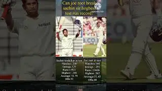 Joe root chasing sachin test record🔥