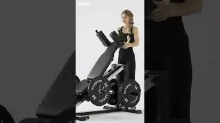 GMWD Compact Leg Sled Hack Squat Machine LP10 (UPGRADED): Great Space-saving Design