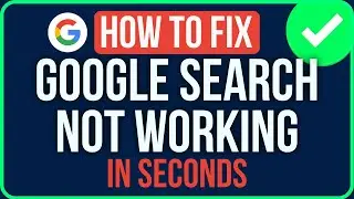 GOOGLE SEARCH NOT WORKING 2025 [FIXED] | Fix Google Results Not Showing