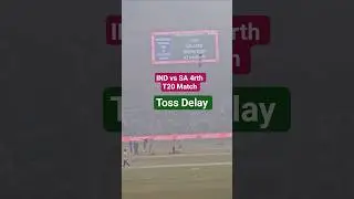 Toss Delay : IND vs SA 4rth T20 Match Lucknow 2025