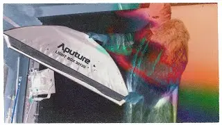 setting up the APUTURE LIGHT BOX 30120 | CANON C70 | AMARAN 300C