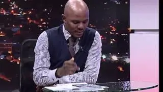 Thomas Mlambo interviews presenter Roxy Burger