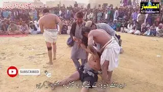 The Real Action Fighting Sindhi Malakhro Game Al Shahbaz Tv میلو بھلیل شاہ بخار ی پھلوان: محرم جمالی