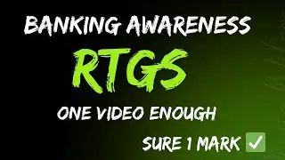 Never Miss RTGS Question 🚨 | Banking Awareness | Current Affairs | Bank Exams #rrbclerkmains