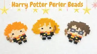 Making Fridge Magnets Using Harry Potter Perler Beads