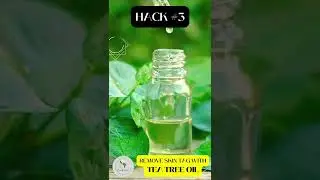 How to Remove Skin Tag with Tea Tree Oil in Simple #skintags