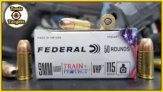 2mm Changes Everything!...Federal Train & Protect 9MM Self-Defense AMMO Ballistic Gel Test & Review!