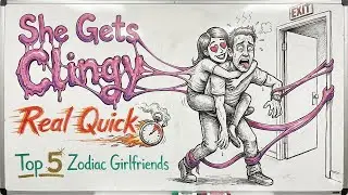 She Gets Clingy Real Quick || Top 5 Zodiac Girlfriends