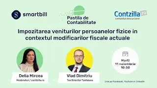 Impozitarea veniturilor persoanelor fizice - #PastilaDeContabilitate