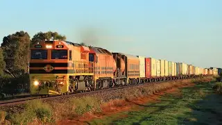 Australian Trains: ORA 6DA2 passing Edinburgh