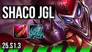 SHACO vs LEE SIN (JGL) | Dominating | KR Master | 25.S1.3