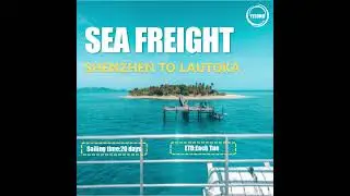 Sea freight services from China to Fiji