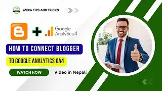 How to Connect Blogger Website to Google Analytics 4 |Set Up Google Analytics GA4 on Blogger Website
