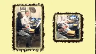 Ndugu Chancler with student Ian Wurfl