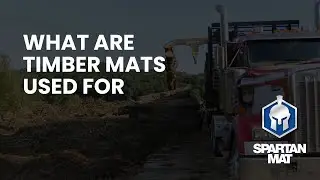What are timber mats used for?