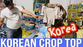 Korean Crop Top ❤️ Korea 💓 Korean Export Surplus Warehouse in Panipat ❤️ Shubh Collection Panipat 💞