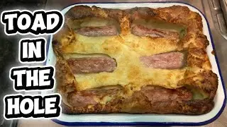 How to make Toad in the Hole | Step by Step Tutorial | British Food!!