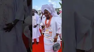 Black Beauty Ooni of Ife beautiful Wife Queen Ashley glowing Elegantly for YEYE AFOLASHADEcoronation