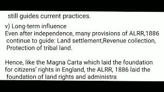 Why &ldquo;The Assam Land and Revenue Regulation1886, is the Magna Carta of Land rights in Assam ?
