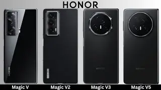 HONOR Magic V5 VS Magic V3 VS Magic V2 VS Magic V