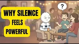 Psychology Of Why Silence Feels Powerful In Social Situations #psychology