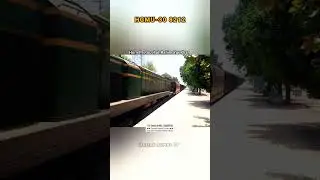 HGMU-30 8212 leading Goods Carrages || 16 June 2023 || Horn protocol at Rahim Yar Khan #shorts