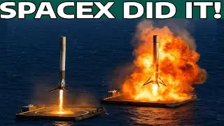 SpaceX только что побила новый рекорд, запустив ракеты Falcon!