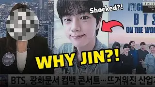 SHOCKED?! Why National Media Chose Jin to Represent BTS as National News Covers BTS&rsquo;s Return?!