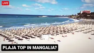 🔴 PLAJA din MANGALIA, Nisip Fin? APA MARII e RECE? Preturi Mici? ULTIMUL LIVE de pe LITORAL!