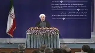 Iran's Rouhani says he is ready to talk