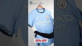 Manchester City Home Soccer Jersey 2024-25  #soccerjerseys #supportyourteam