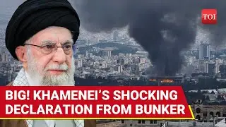 Khamenei&rsquo;s FIRST ORDER From Inside Bunker As Iran Unleashes Firestorm On Israel | Watch