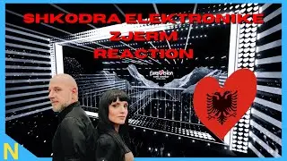 Shkodra Elektronike - Zjerm | Reaction - Eurovision 2025 Albania