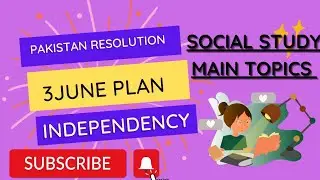 Pakistan resolution/ Elections1945/ 3June plan / pakistan independency/