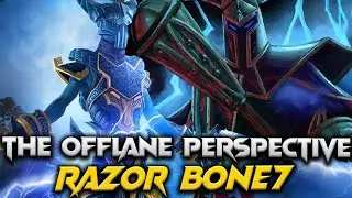 7.37 - bOne7 Razor The Offlane - Dota 2 Pro Gameplay #razor #bone7