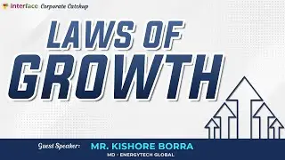 Laws of Growth | Interface Hyderabad Corporate Catch-Up June 2022 | Mr. Kishore Borra