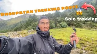 Dhorpatan Solo trekking vlog||Adventure||