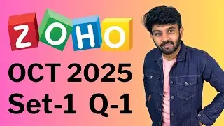 Train and Bus Travel Time | ZOHO Round-1 | October 2025 | Set-1 Q-1 | logic io
