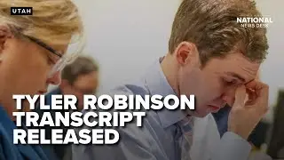 Court releases transcript from sealed motion hearing in Tyler Robinson murder case