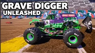 Monster Jam showdown Freestyle Grave Digger Gameplay