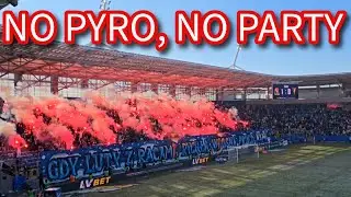 NO PYRO, NO PARTY | Motor Lublin Supporters Bring the Atmosphere vs Pogon Ściečni