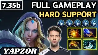 7.35b - Yapzor CRYSTAL MAIDEN Hard Support Gameplay 25 ASSISTS - Dota 2 Full Match Gameplay