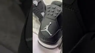 ⚫️ Jordan 4 Black Canvas ⚫️