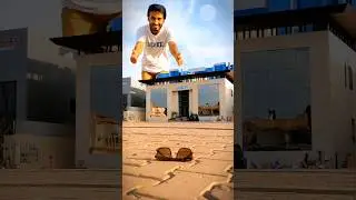 how to VFX video editing building jump 🦘#shorts